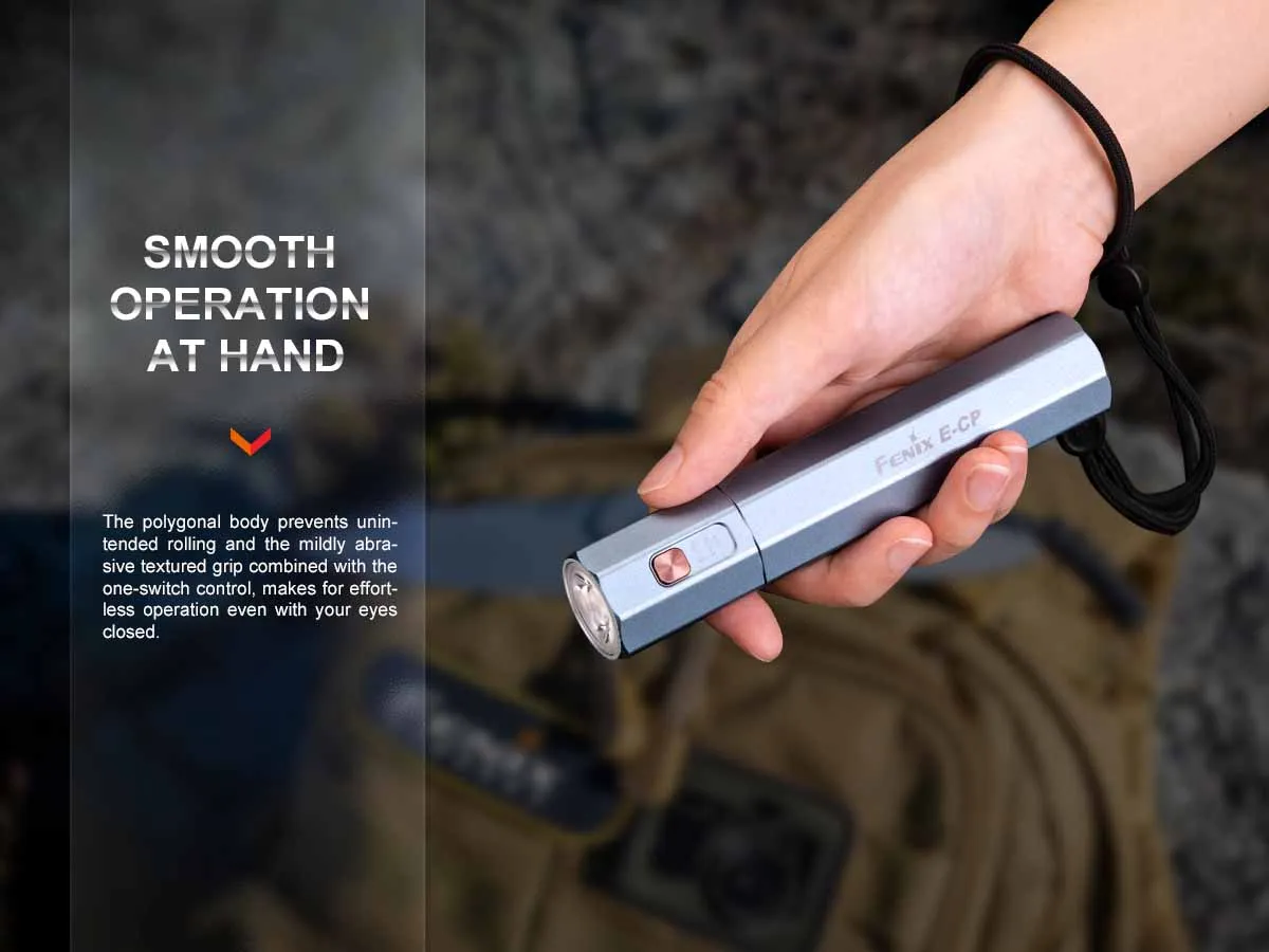 Fenix E-CP Rechargeable Flashlight with Power Bank