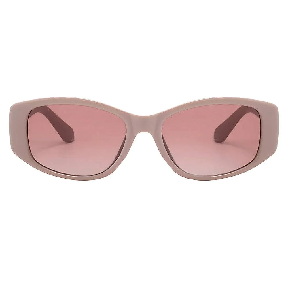 Fifth & Ninth - Tara Polarized Sunglasses - Mauve/Rose