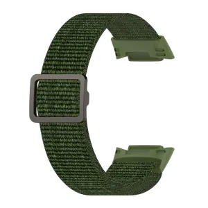 Fitbit Charge 5 elastic nylon watch strap - Green