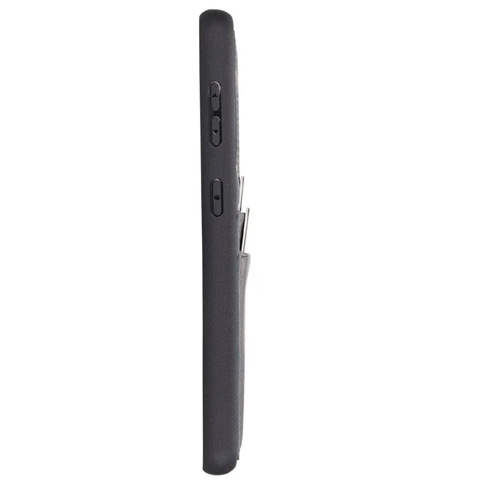 Flex Cover Back with Card Holder Leather Cases for Samsung Galaxy S21 Series