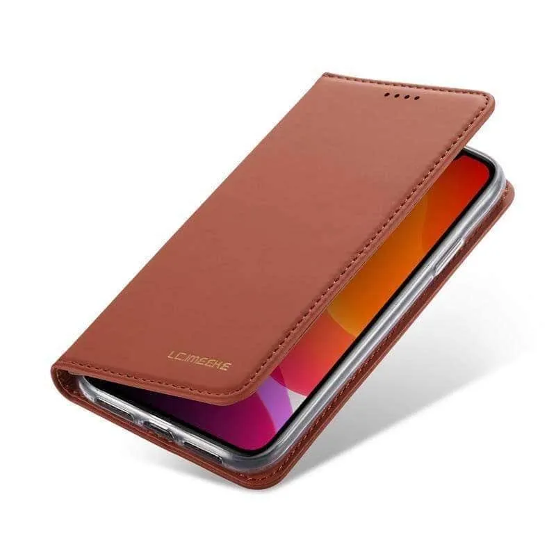 Flip Leather Magnetic Case Luxury Wallet Business Vintage Book Design Cover iPhone 11 Pro Max