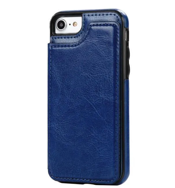 Flip Leather Phone Wallet Case