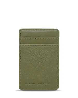 FLIP WALLET KHAKI LEATHER