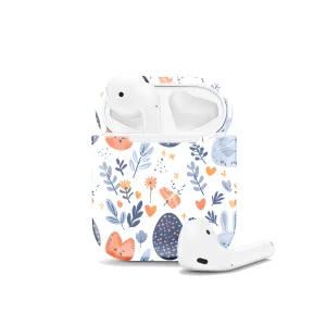Floral Cute Pastel Easter Eggs Bunnies AirPods Case AirPods Pro AirPods Pro 2 AirPods 3 AirPods 2 Glossy 1151