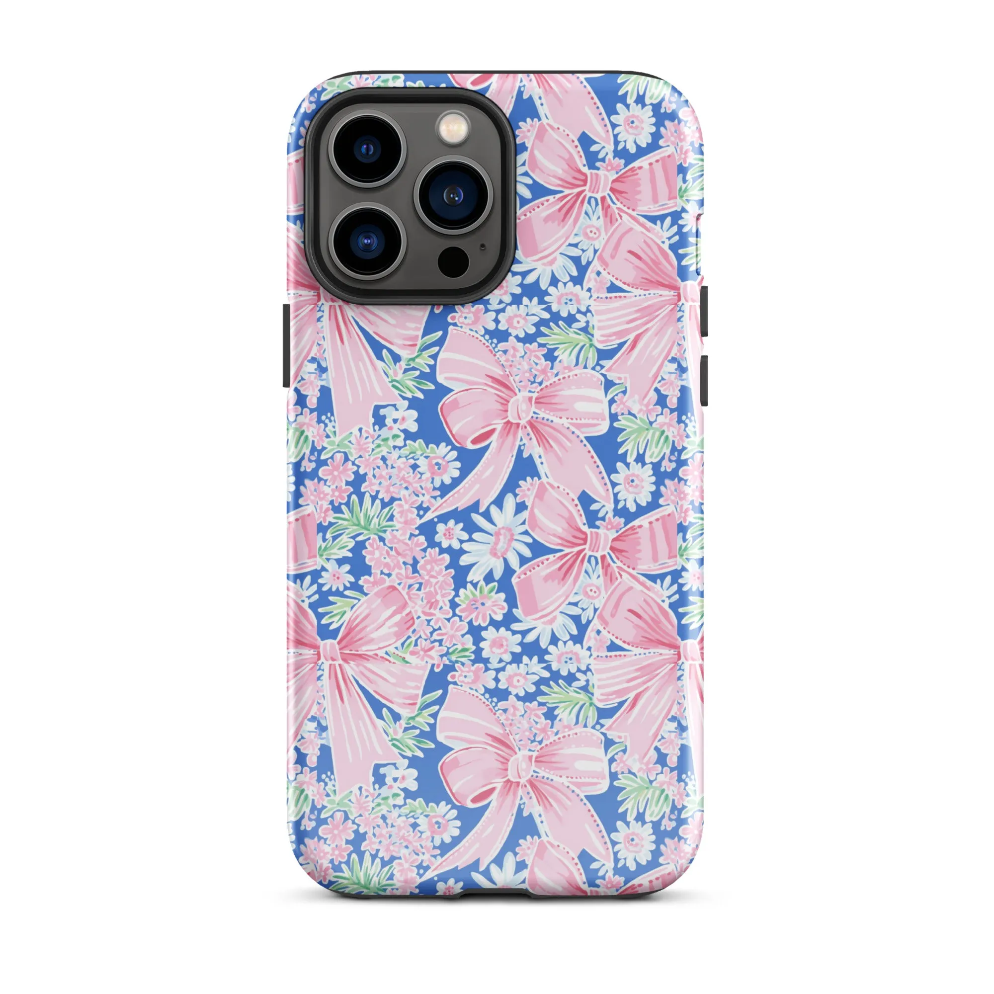 Flower and Bow Coquette Tough Case for iPhone®