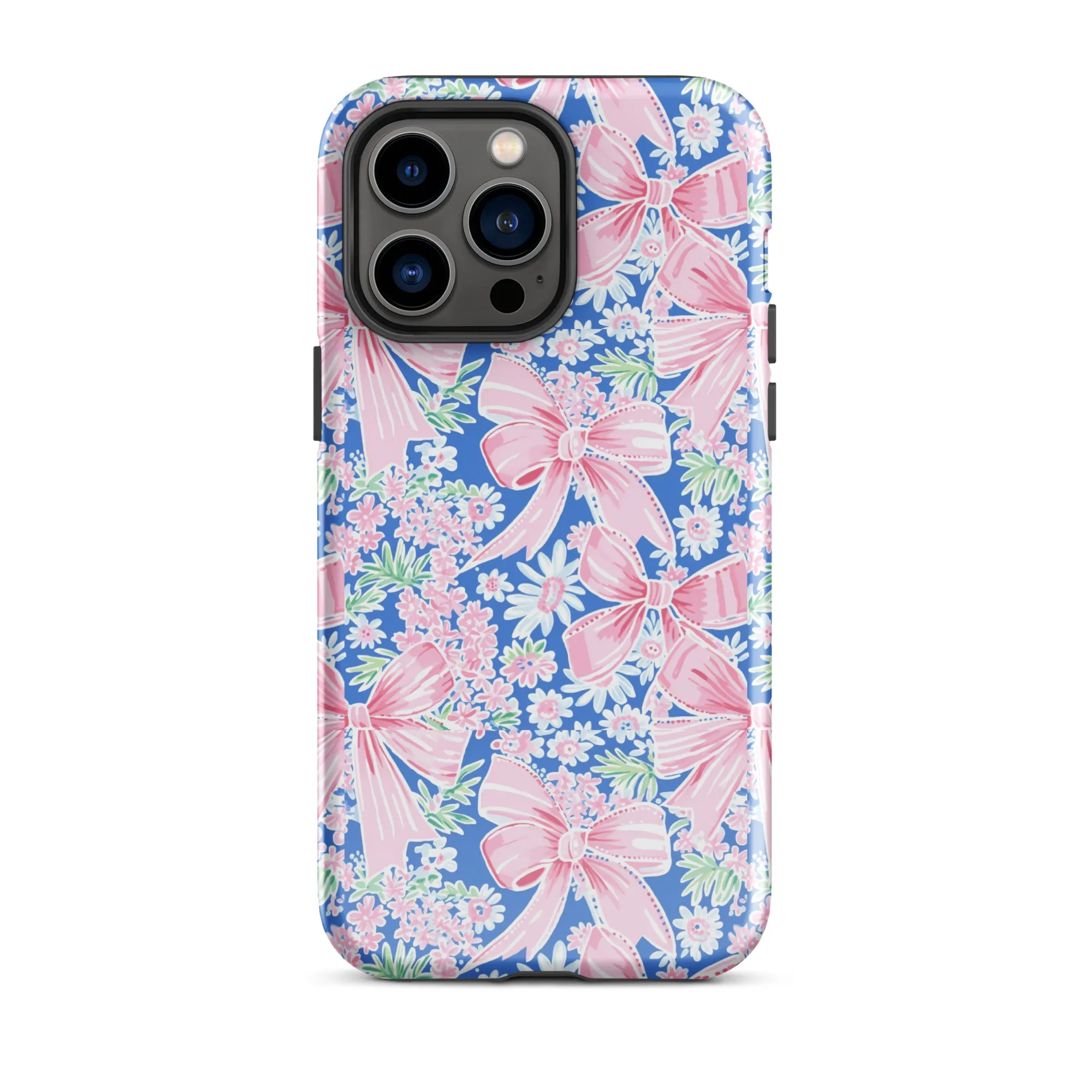 Flower and Bow Coquette Tough Case for iPhone®