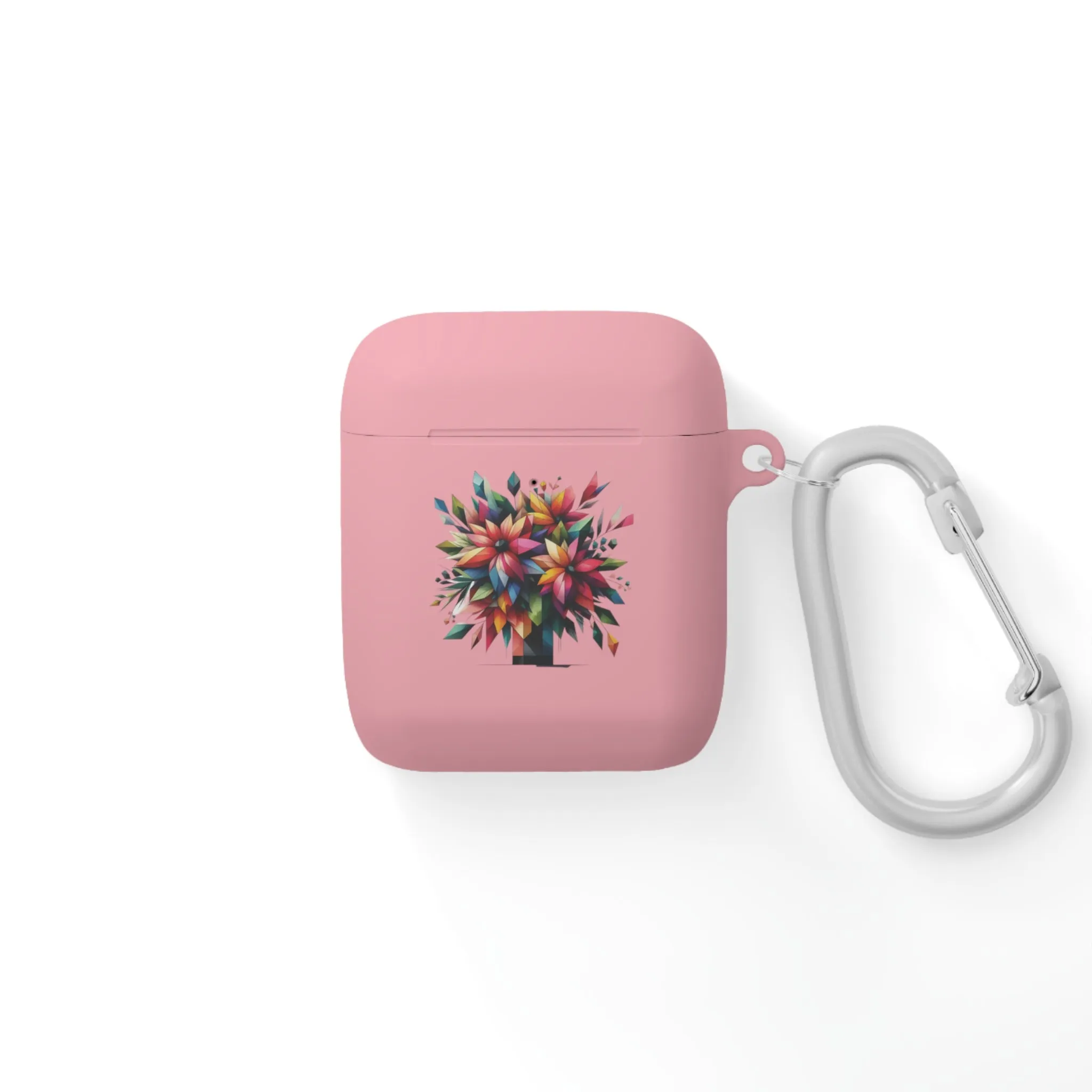 Flowers in a vase are colorful, abstract themed and minimal AirPods Case Cover