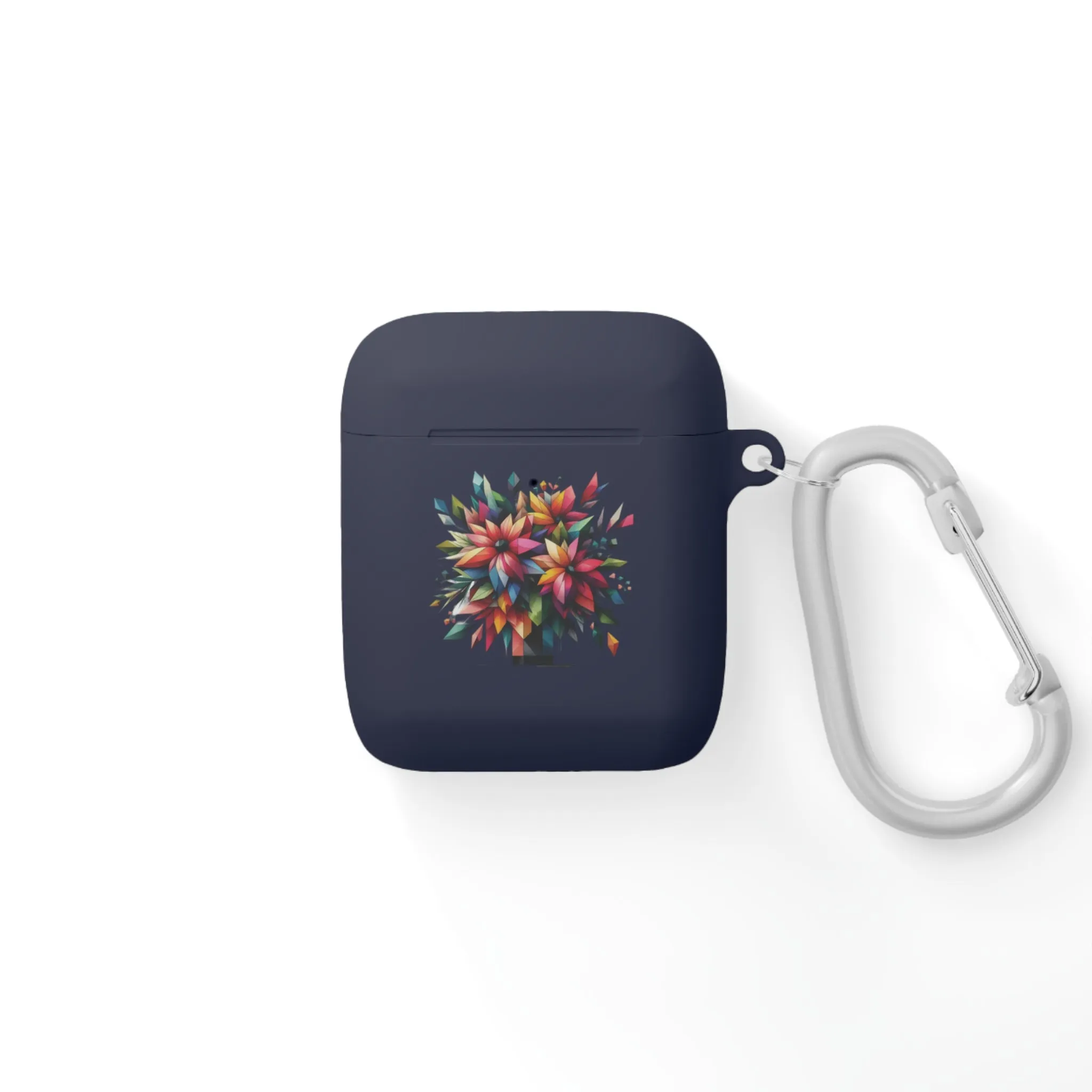 Flowers in a vase are colorful, abstract themed and minimal AirPods Case Cover