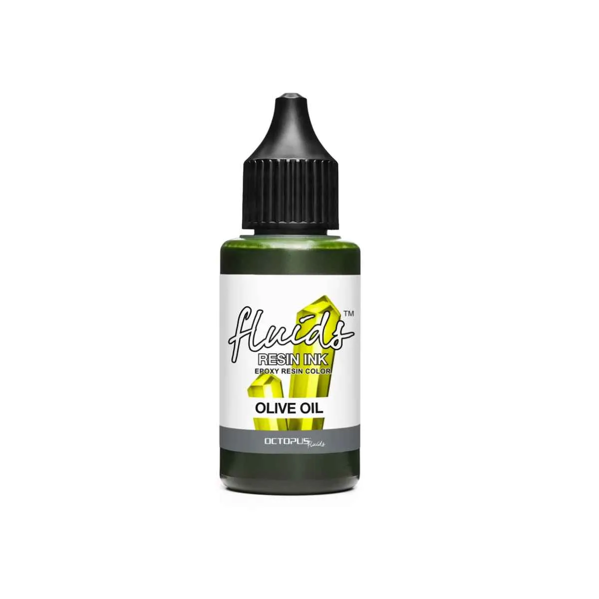 Fluids Epoxy Pigment Resin Colorant, OLIVE OIL 30ml