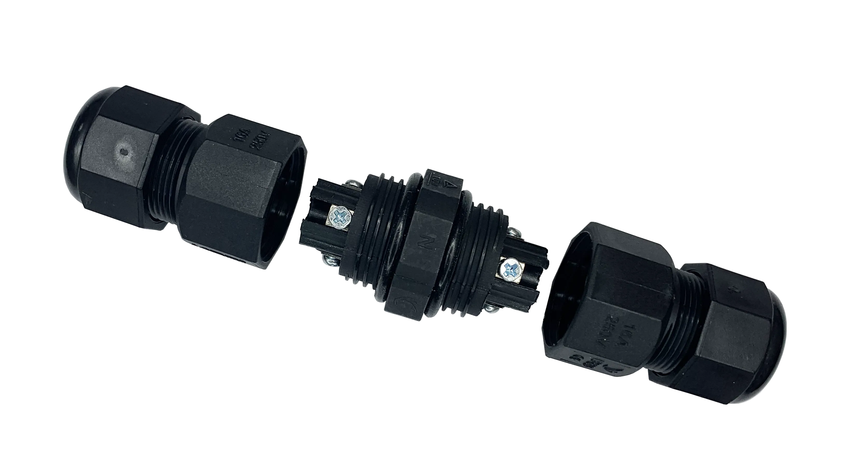 FluxTech - IP68 Main-Voltage Waterproof Junction Connector