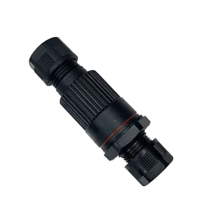 FluxTech - IP68 Waterproof Cable Connector 3 Pole Plug Butt-Type Socket