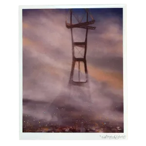 Foggy Sutro Art Print