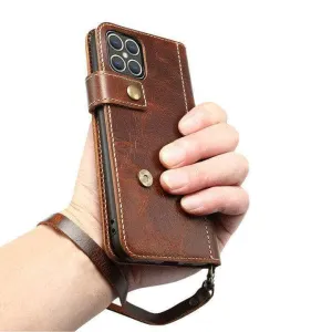 For Apple iPhone 12 2020 Leather Case iPhone Flip Cover Wallet