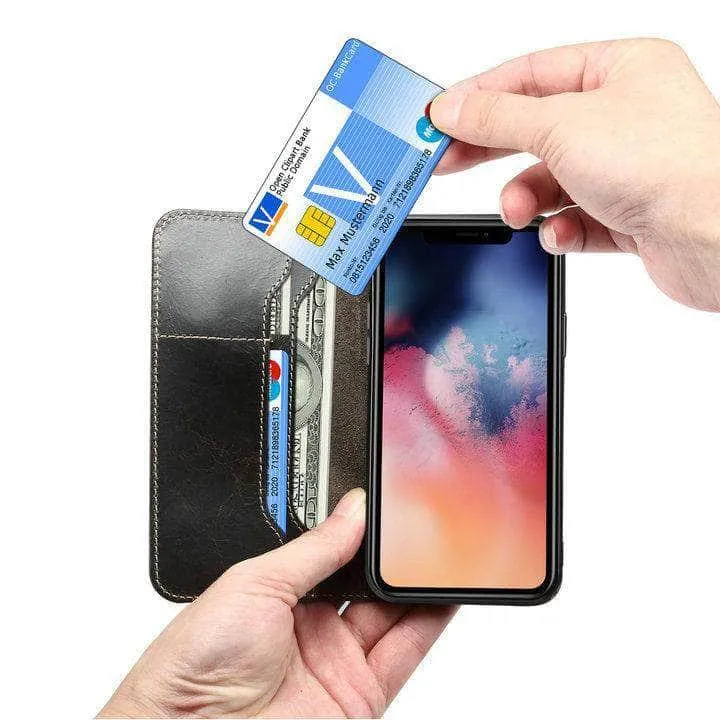 For Apple iPhone 12 2020 Leather Case iPhone Flip Cover Wallet