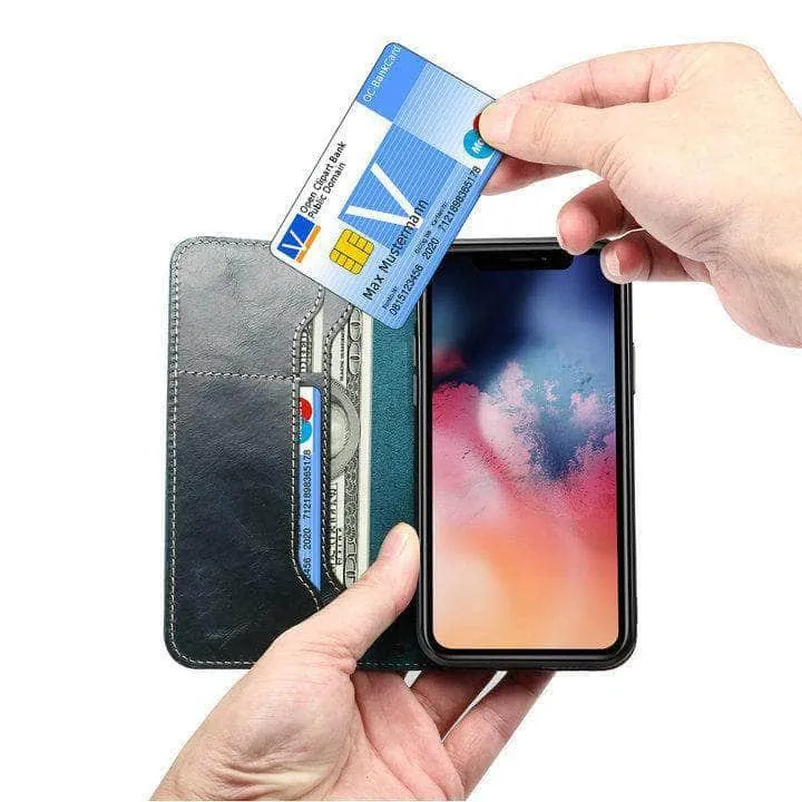 For Apple iPhone 12 2020 Leather Case iPhone Flip Cover Wallet