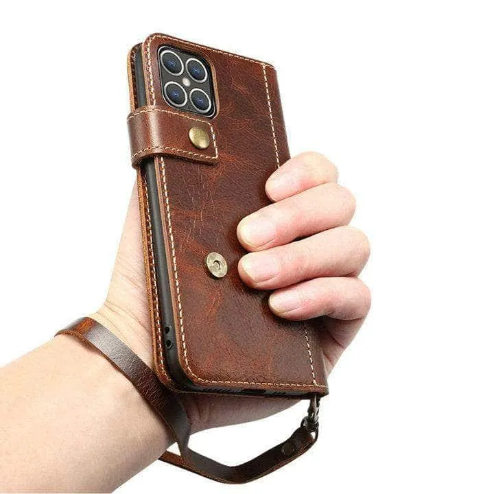 For Apple iPhone 12 2020 Leather Case iPhone Flip Cover Wallet