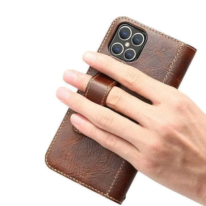 For Apple iPhone 12 2020 Leather Case iPhone Flip Cover Wallet