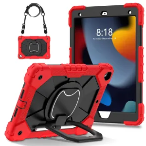 For iPad Pro 11" 1st Gen Case Kids Heavy Duty Shockproof Cover - Red - Black