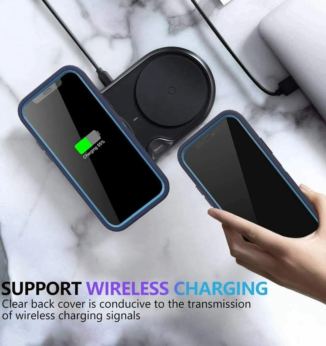 For iPhone 14 Case Rugged Hybrid Defender Armor Trades Shockproof Tough Drop Resistant Cover