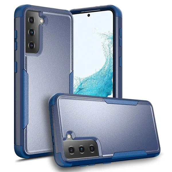 For Samsung Galaxy S21 FE 5G 3in1 Case Drop Resistant Adventure Tardis Hybrid Armor Heavy Duty Rugged Shockproof Tough Cover