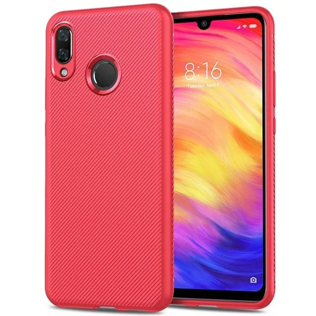 For Xiaomi Redmi Note 7 7 Pro Case Soft Silicone Slim Texture Matte TPU Case For Redmi Note 7 Pro Note 8 8 Pro Redmi 7A K20 Case