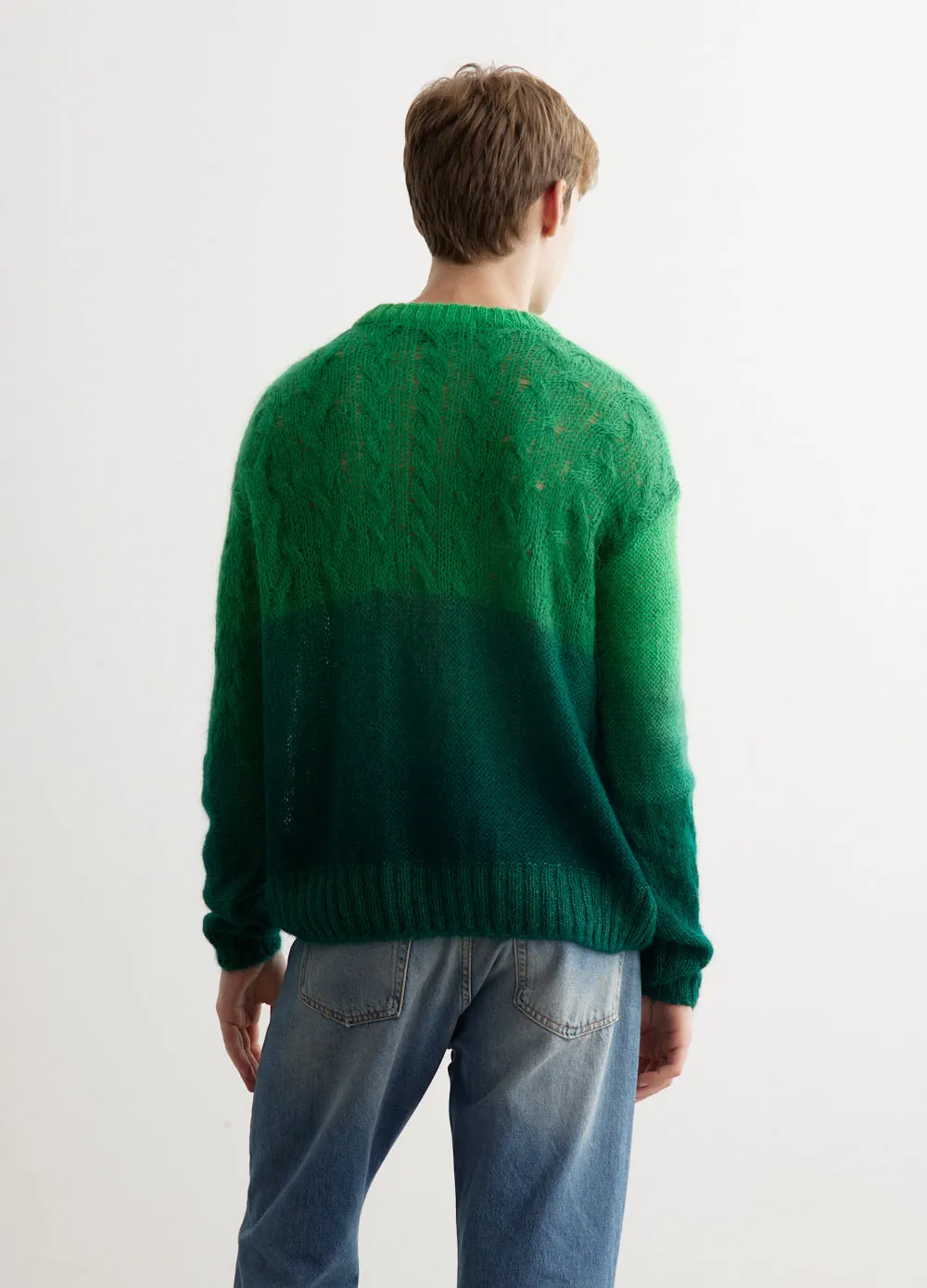 Foresk Mohair Crew-Neck Sweater