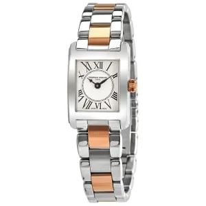 Frederique Constant Classics Carree Quartz Silver Dial Ladies Watch FC-200MC12B