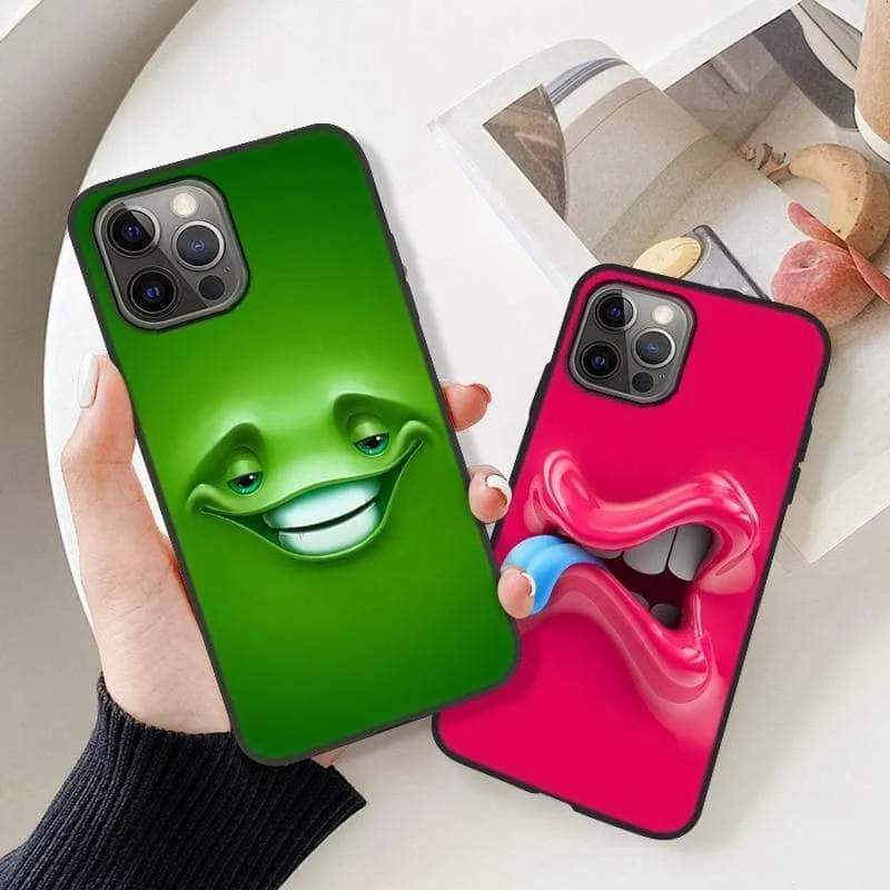 Funny Face iPhone 13 Mini Cover