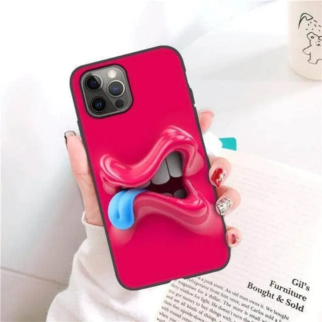 Funny Face iPhone 13 Mini Cover