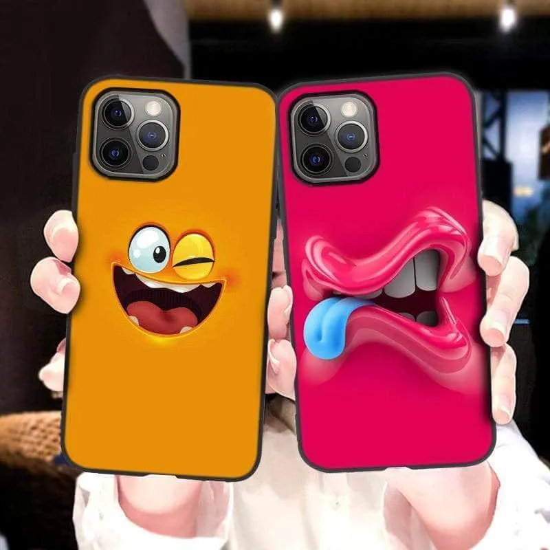 Funny Face iPhone 13 Mini Cover