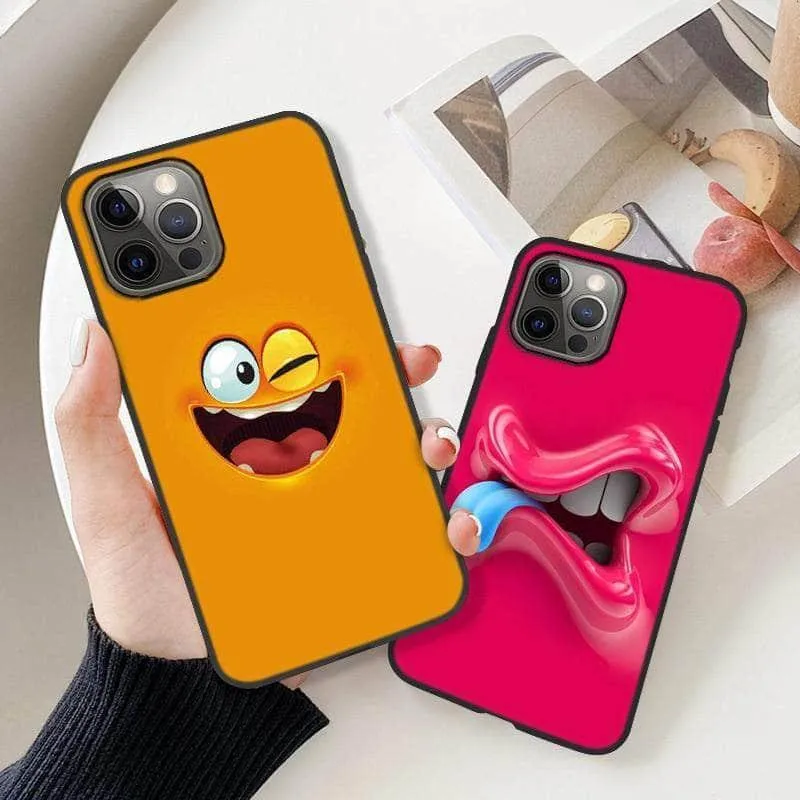 Funny Face iPhone 13 Mini Cover