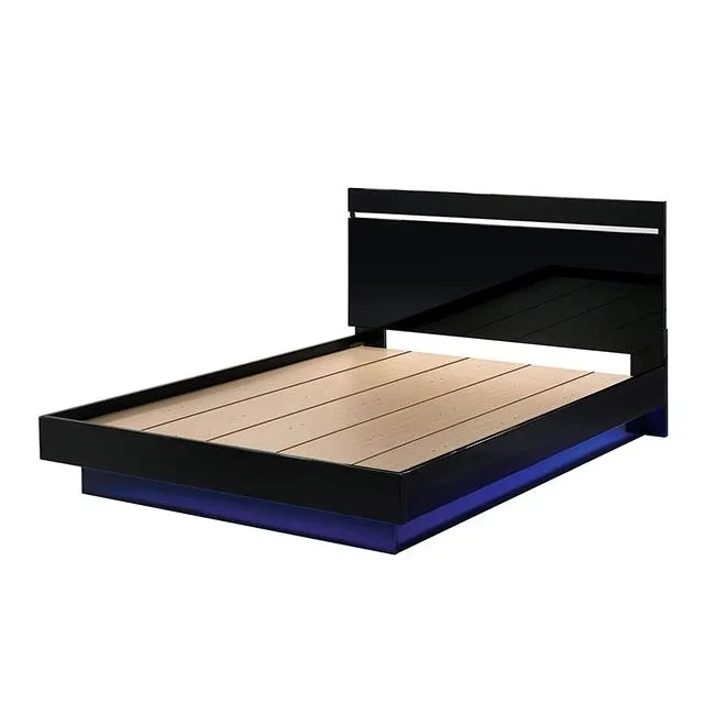 Furniture of America Erlach King Panel Bed FOA7189BK-EK-BED
