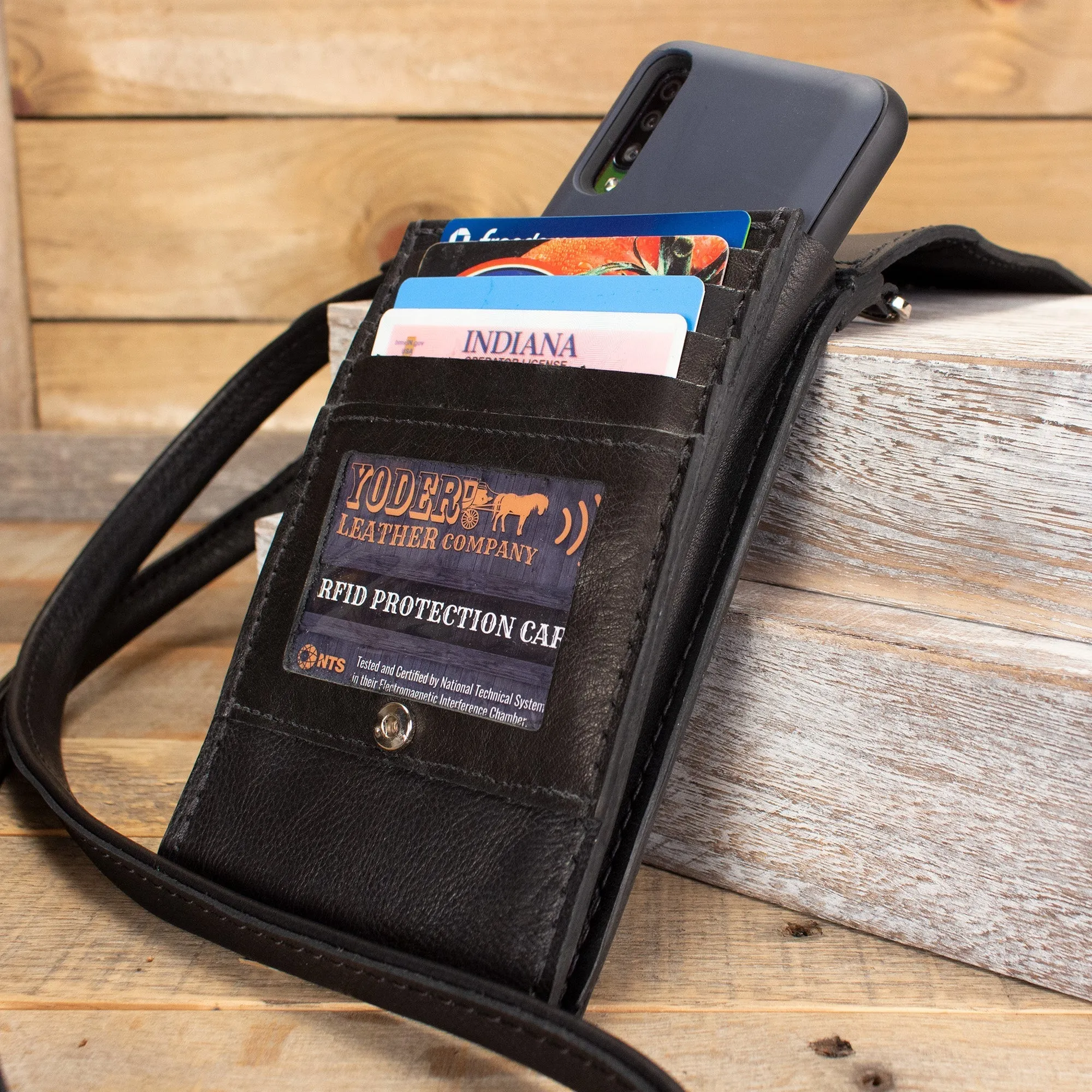 Furry Zebra Phone Purse