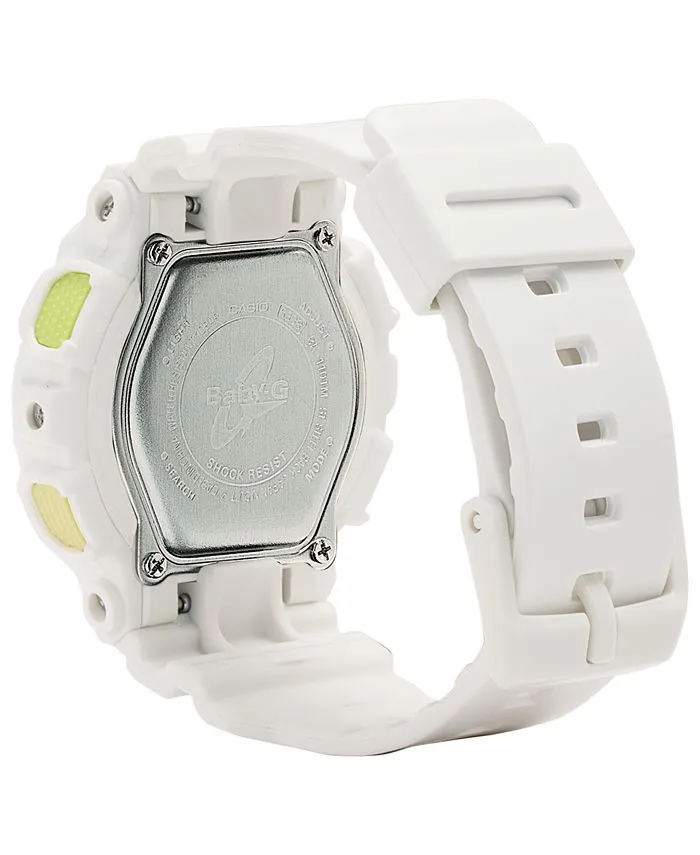 G-Shock BA110TM-7A Baby-G Analog Digital White Resin Strap Women Watches