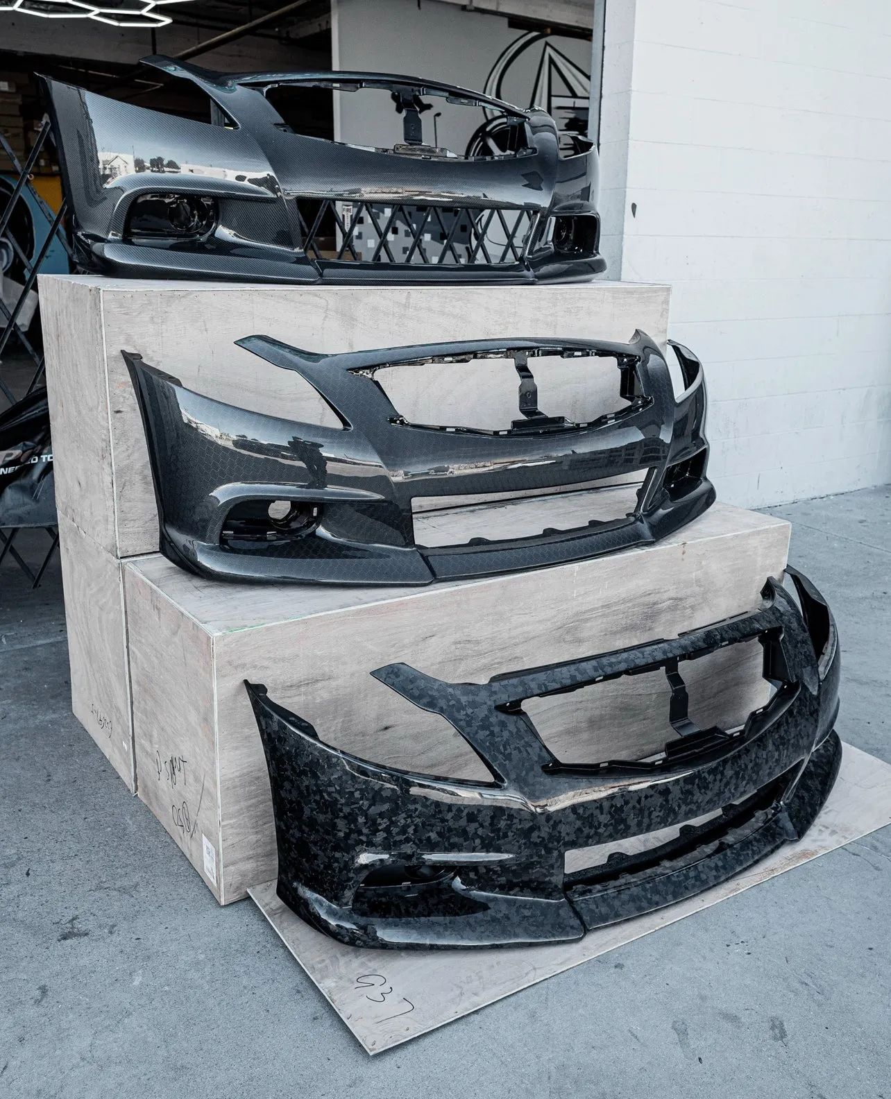 G35/ G37 Sedan Carbon Fiber Bumper