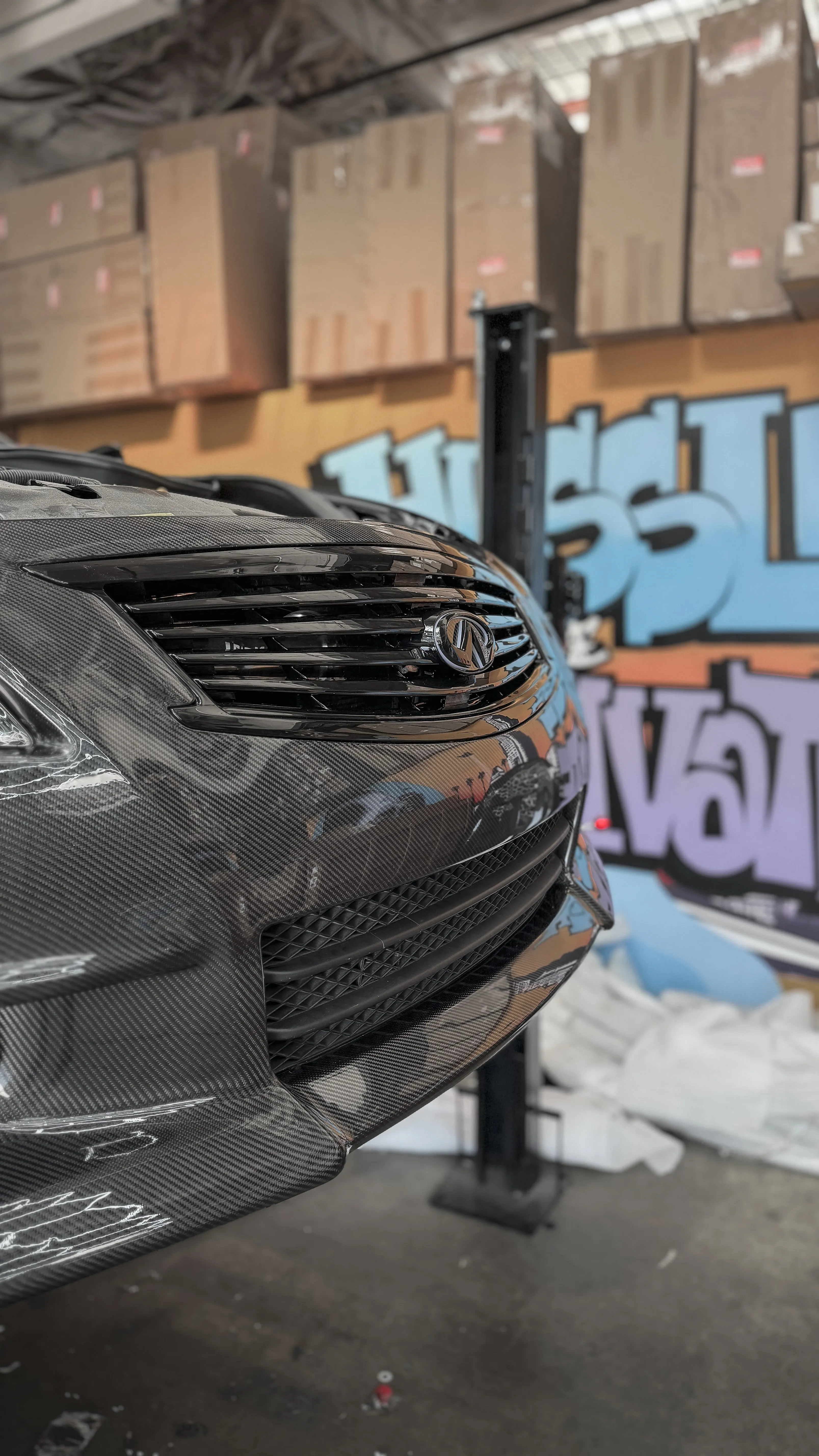 G35/ G37 Sedan Carbon Fiber Bumper