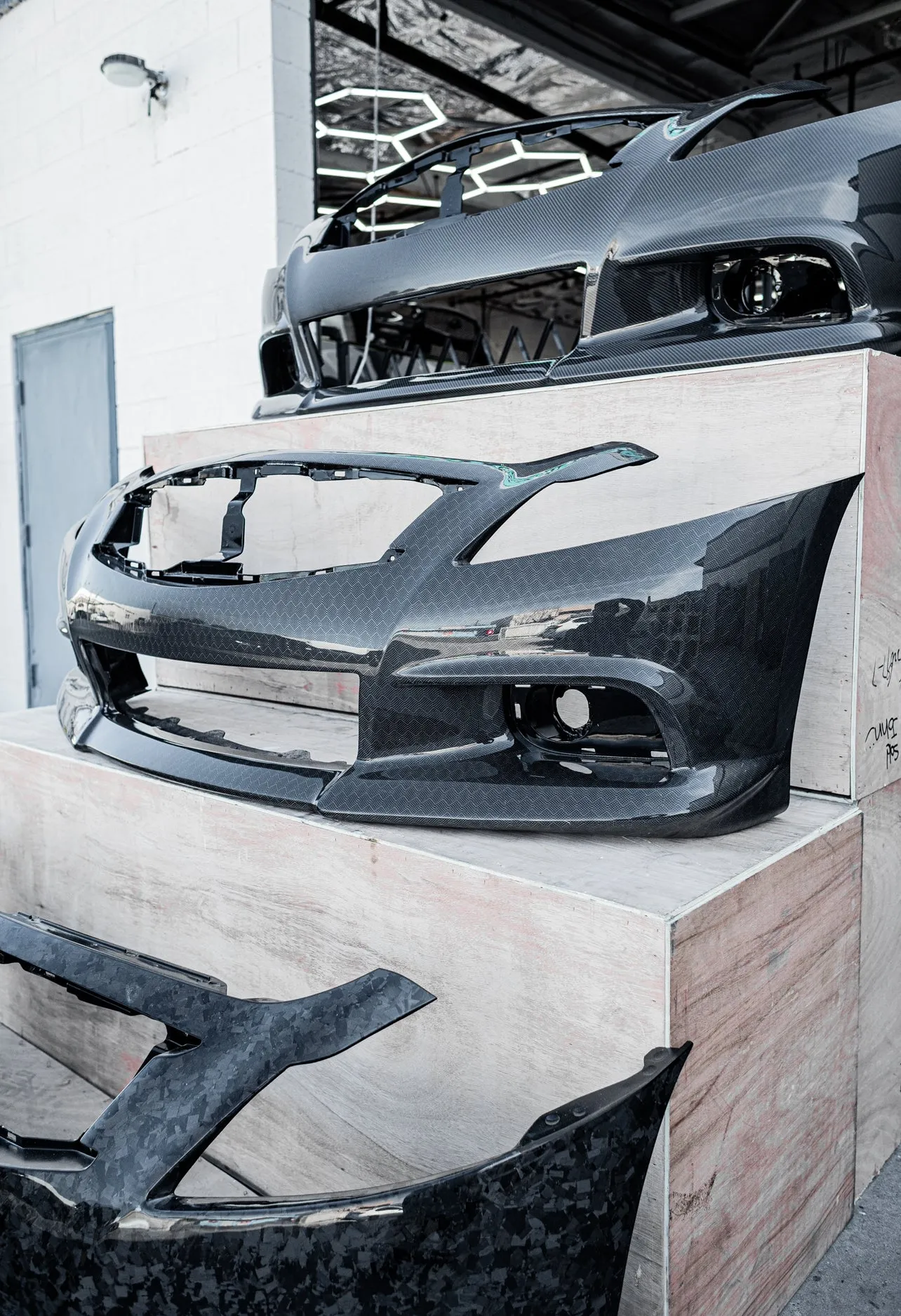G35/ G37 Sedan Carbon Fiber Bumper