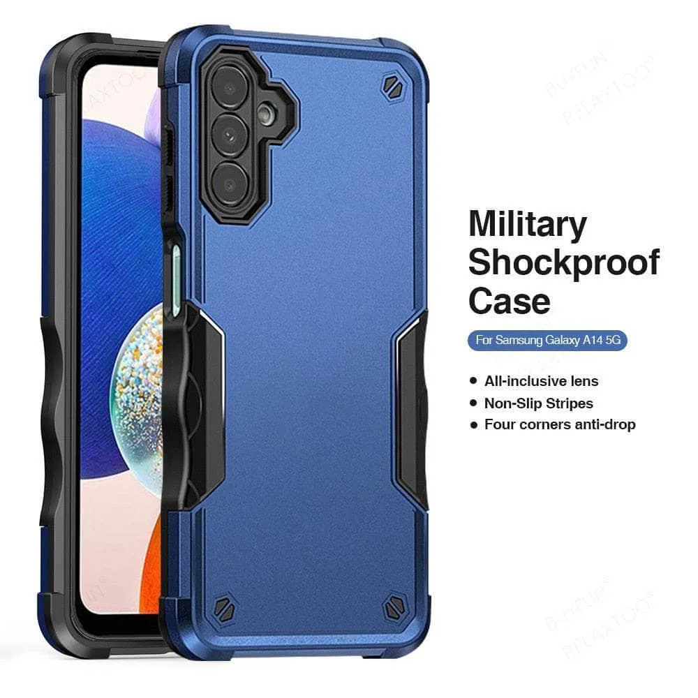 Galaxy A14 Military Grade Armor Hard Case