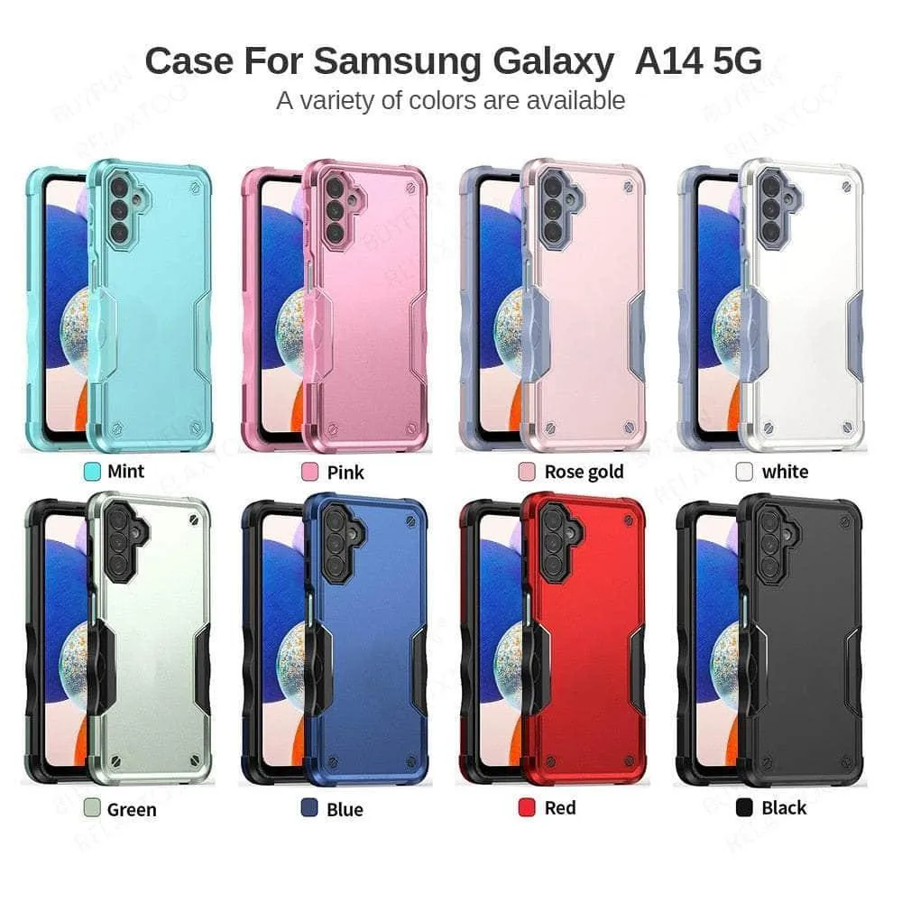 Galaxy A14 Military Grade Armor Hard Case