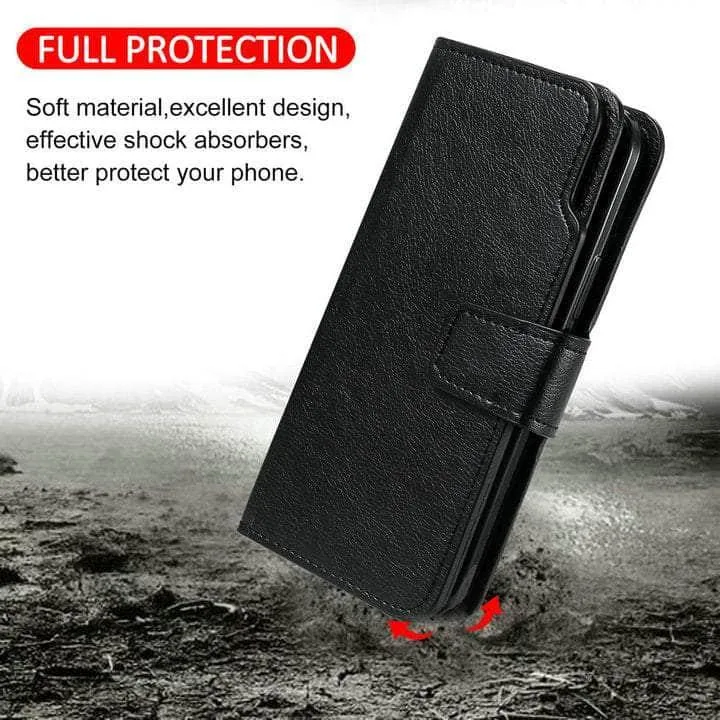 Galaxy A24 2023 Flip Multi Card Pocket Wallet Shell