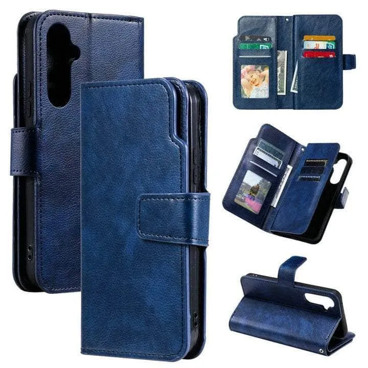 Galaxy A24 2023 Flip Multi Card Pocket Wallet Shell