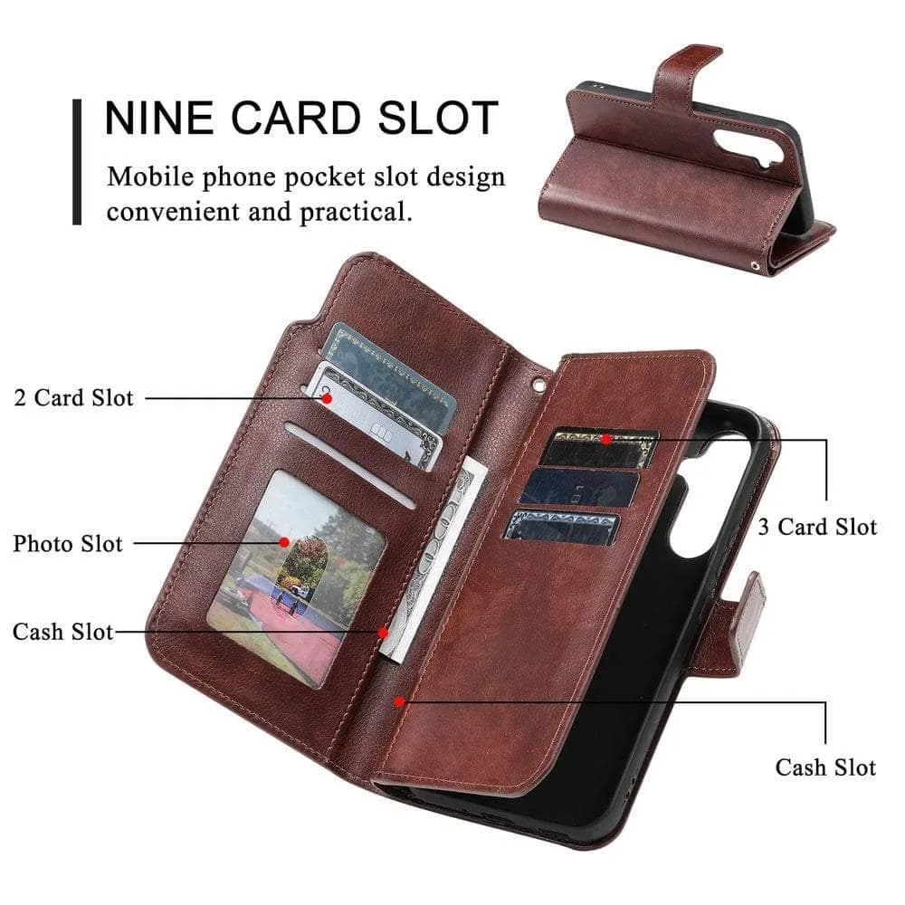 Galaxy A24 2023 Flip Multi Card Pocket Wallet Shell