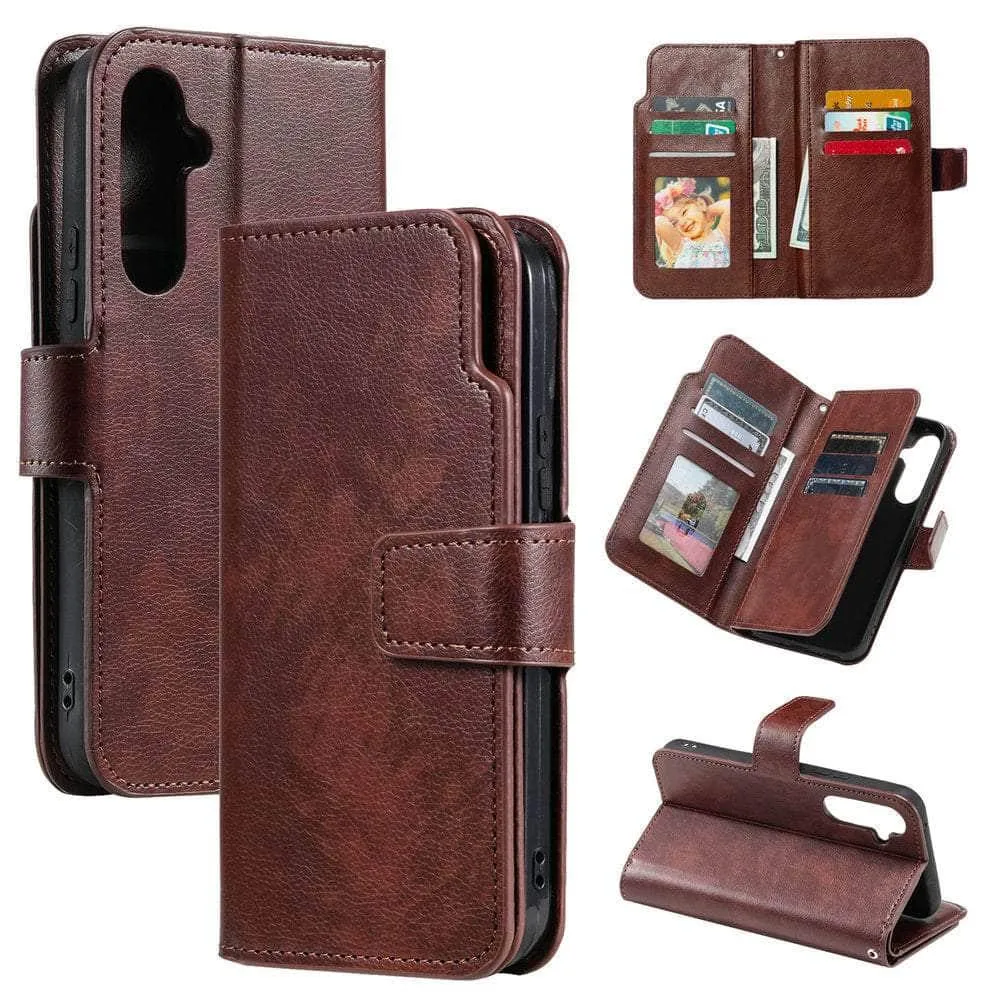 Galaxy A24 2023 Flip Multi Card Pocket Wallet Shell