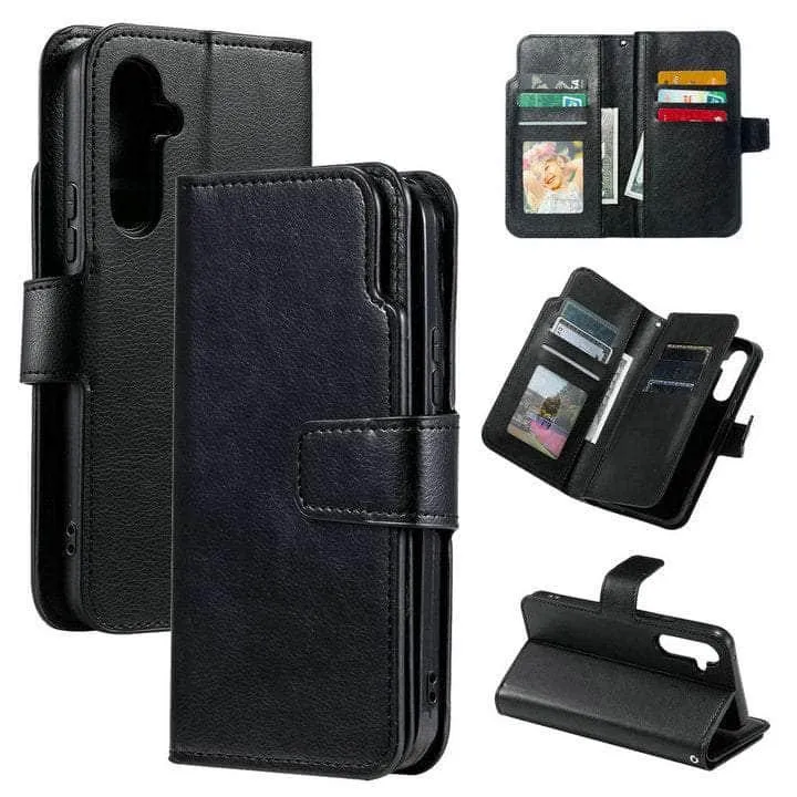 Galaxy A24 2023 Flip Multi Card Pocket Wallet Shell
