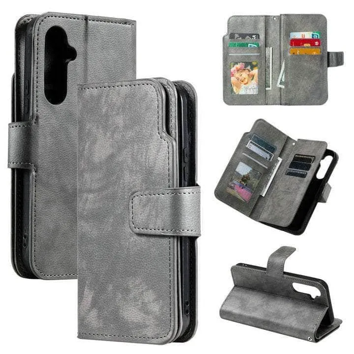 Galaxy A24 2023 Flip Multi Card Pocket Wallet Shell