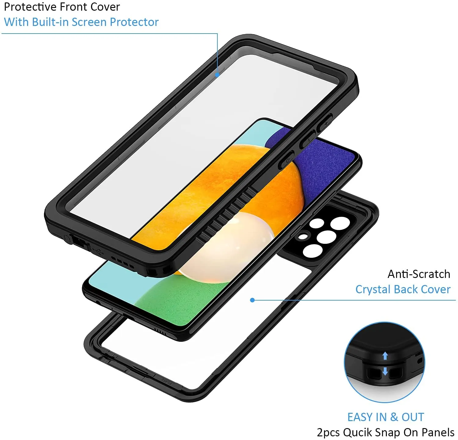Galaxy A52 Waterproof Case