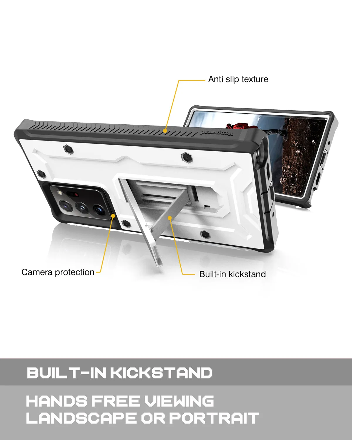 Galaxy Note 20 Ultra 5G Case - Military Grade - ArmadilloTek Series