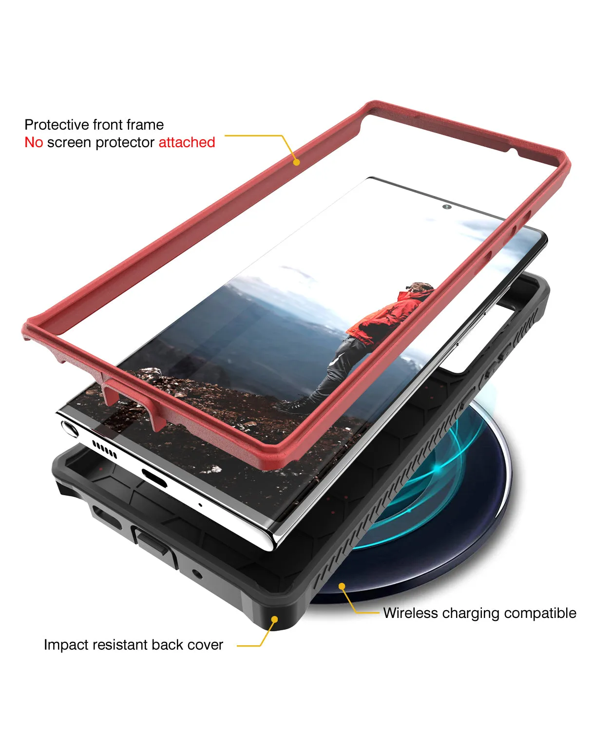 Galaxy Note 20 Ultra 5G Case - Military Grade - ArmadilloTek Series