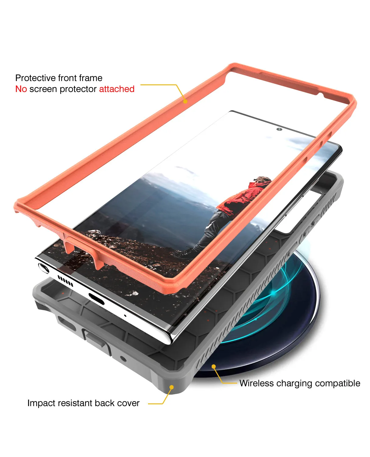 Galaxy Note 20 Ultra 5G Case - Military Grade - ArmadilloTek Series