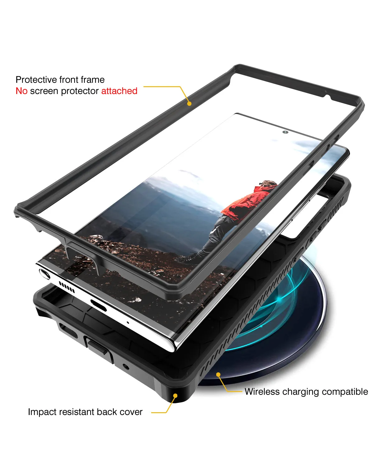 Galaxy Note 20 Ultra 5G Case - Military Grade - ArmadilloTek Series